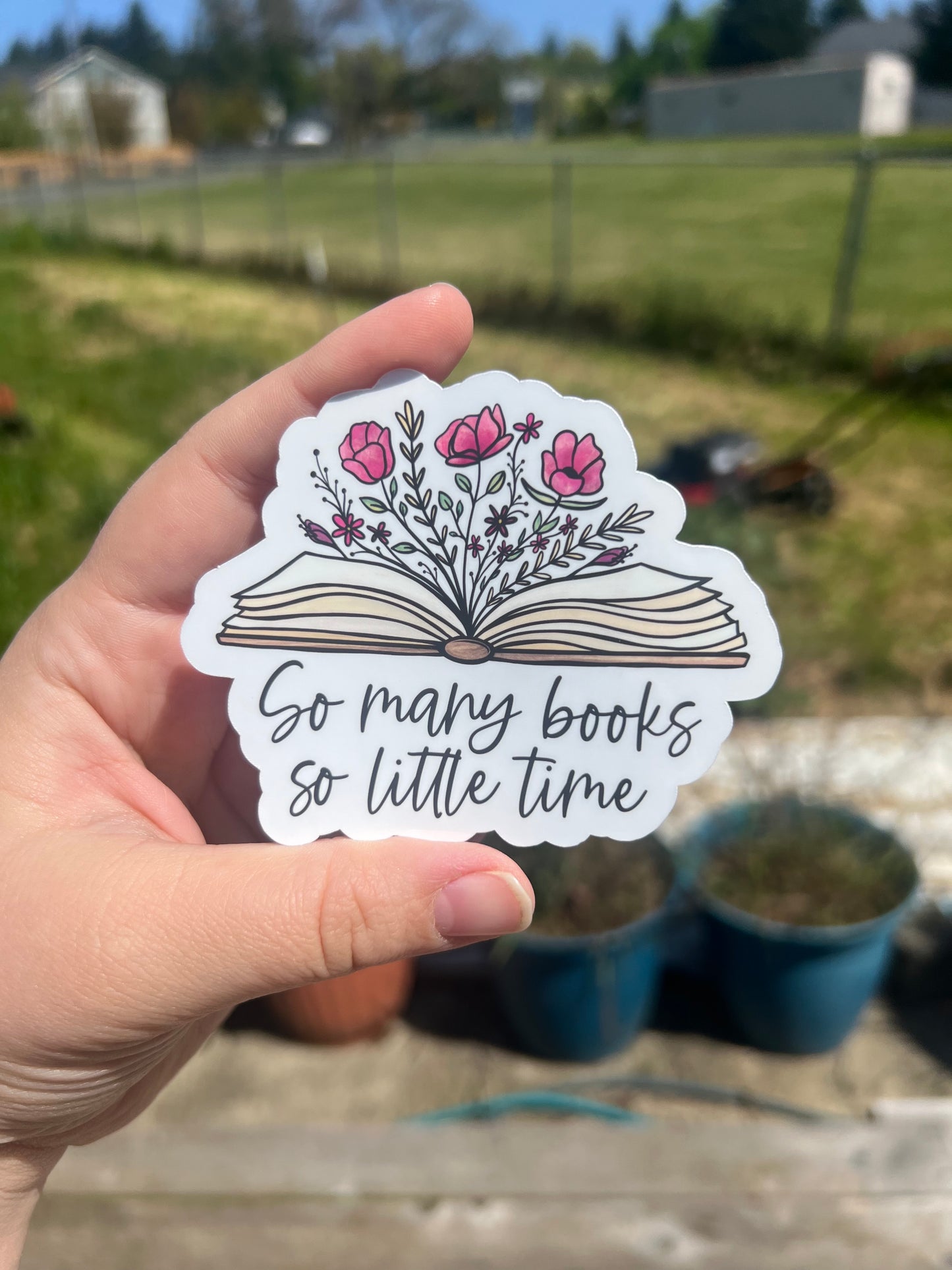So Many Books (Blooming)
