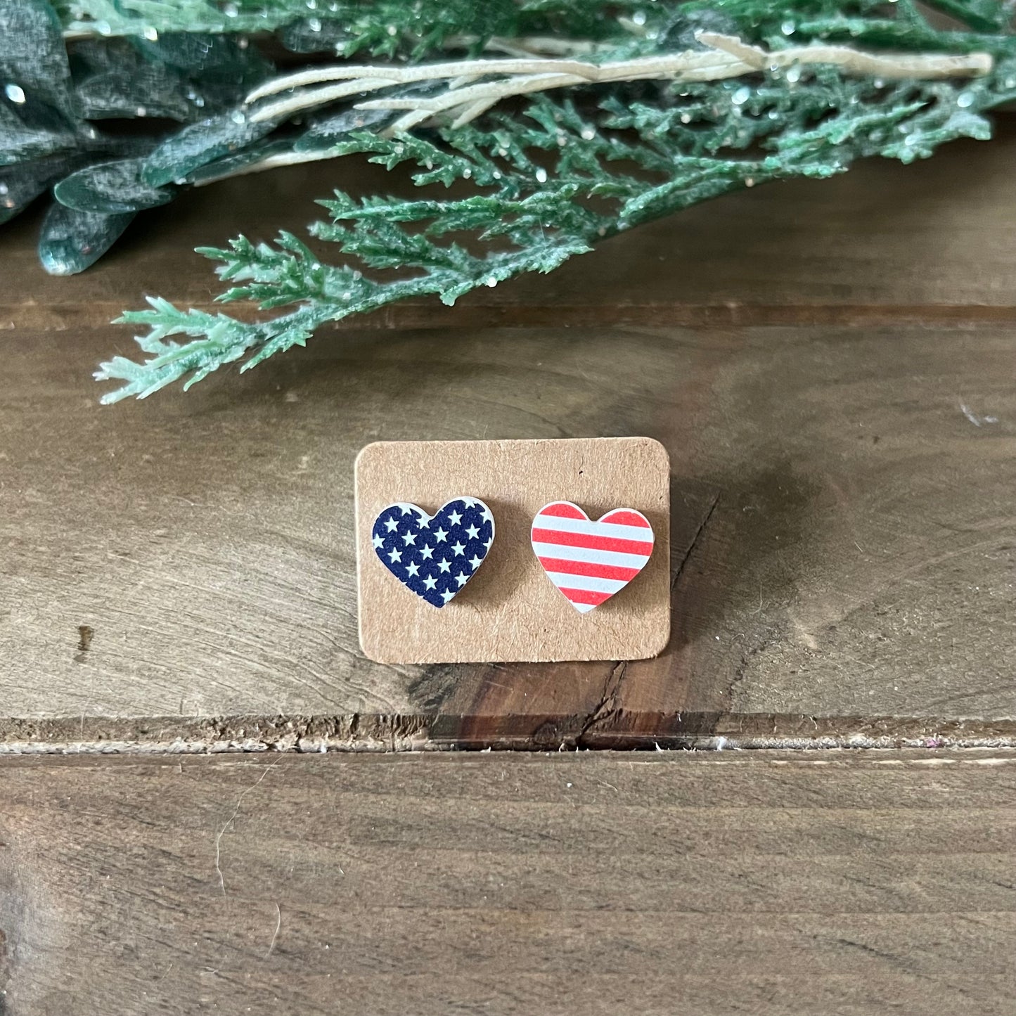 Patriotic Stud Earrings