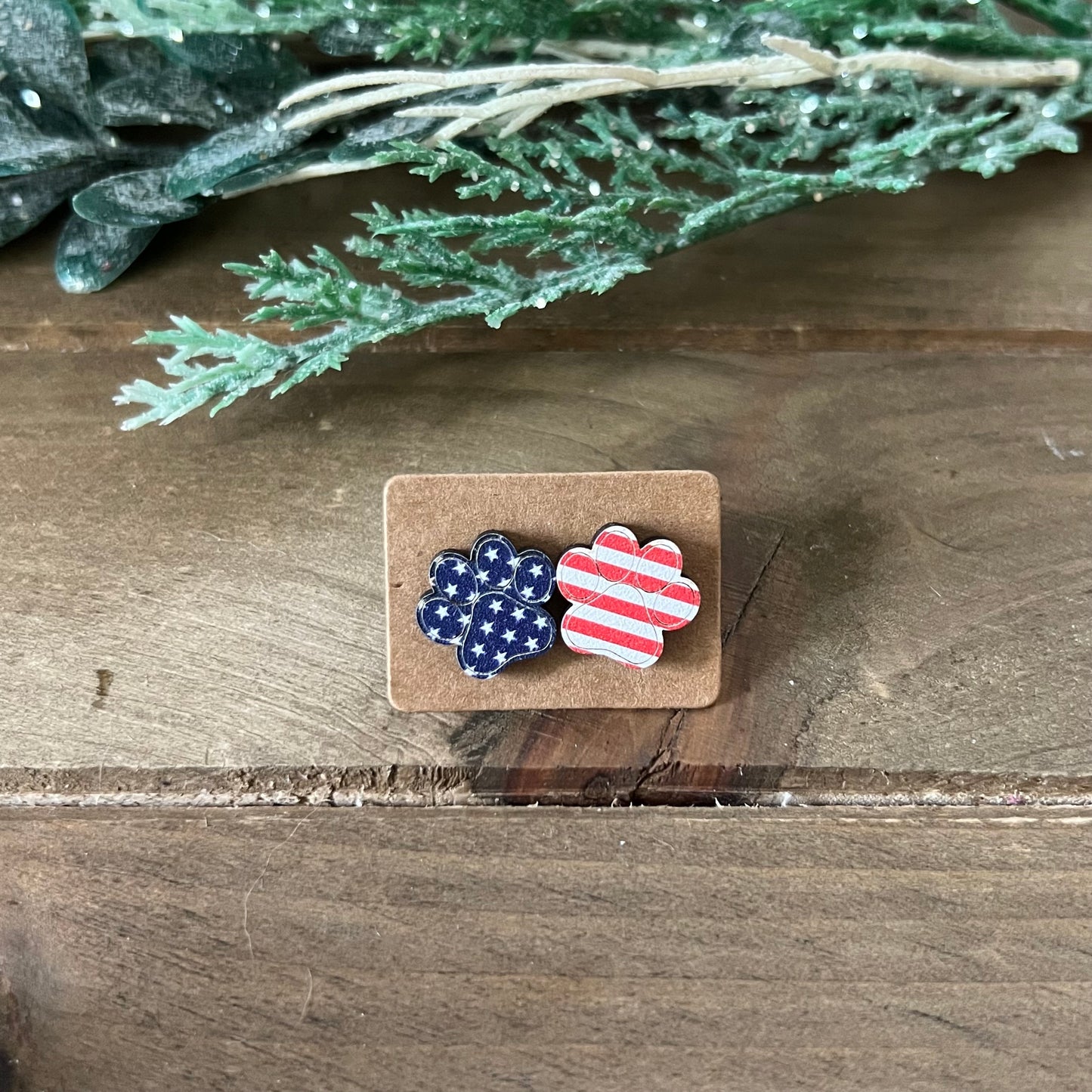 Patriotic Stud Earrings