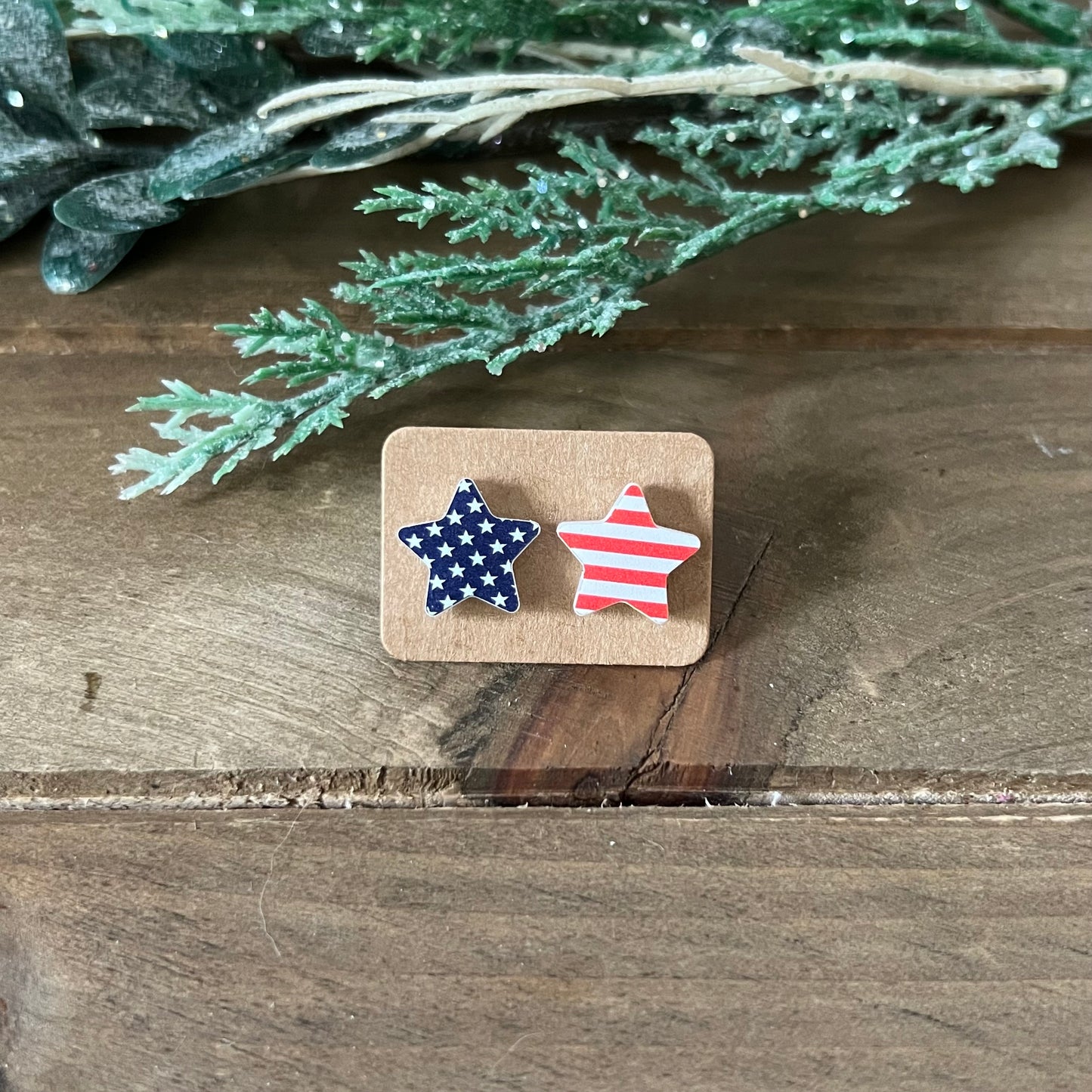 Patriotic Stud Earrings