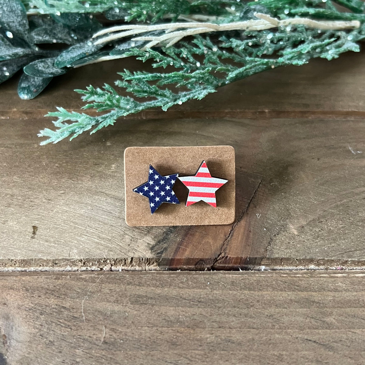 Patriotic Stud Earrings