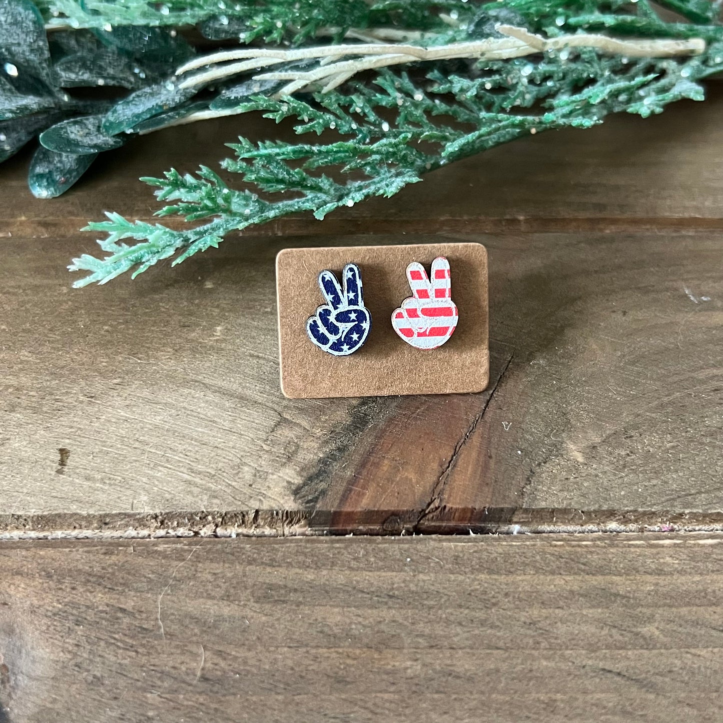 Patriotic Stud Earrings